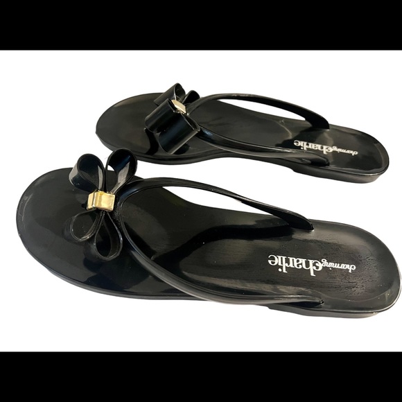 Charming Charlie’s Bow Flip Flop - Picture 2 of 3